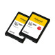 INTENSO - Intenso SSD de 2,5'' SATA III Top Doble Pack, SSD interna, 2x 128 GB, negro - 3812432